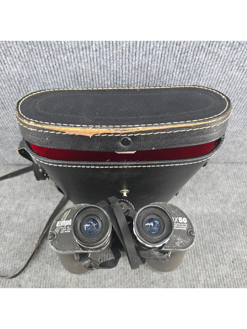 Binoculars with Cases Parts, Repair, Decor, Man Cave Lot of 7 Naturecore